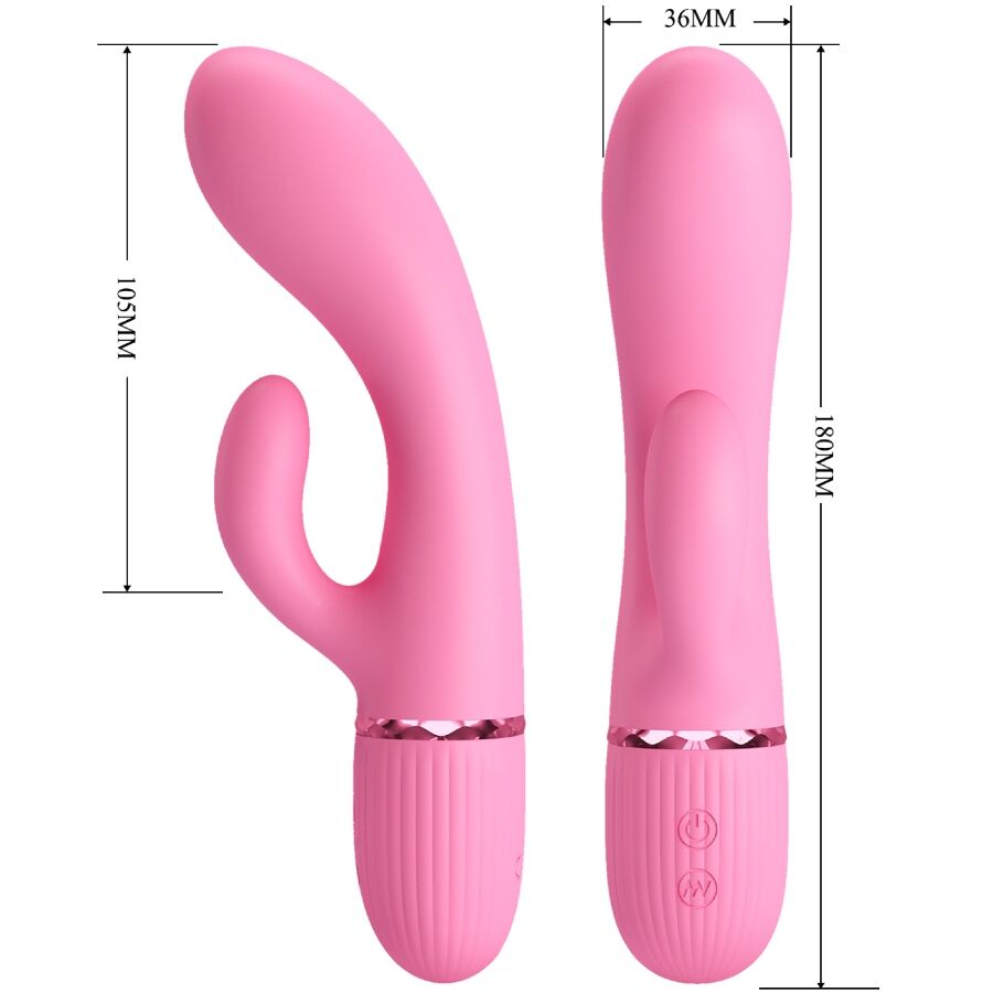 PRETTY LOVE - MARSKI RABBIT VIBRATOR & PINK G-SPOT