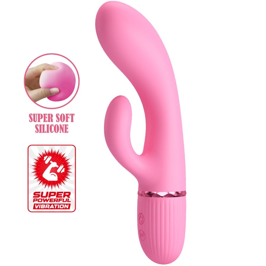PRETTY LOVE - MARSKI RABBIT VIBRATOR & PINK G-SPOT