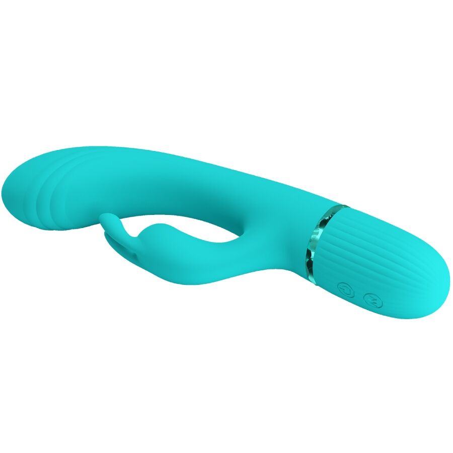 PRETTY LOVE - SCOCCO TURQUOISE RABBIT VIBRATOR