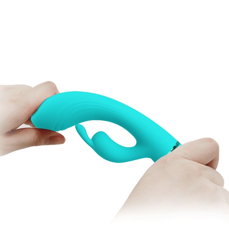 PRETTY LOVE - SCOCCO TURQUOISE RABBIT VIBRATOR