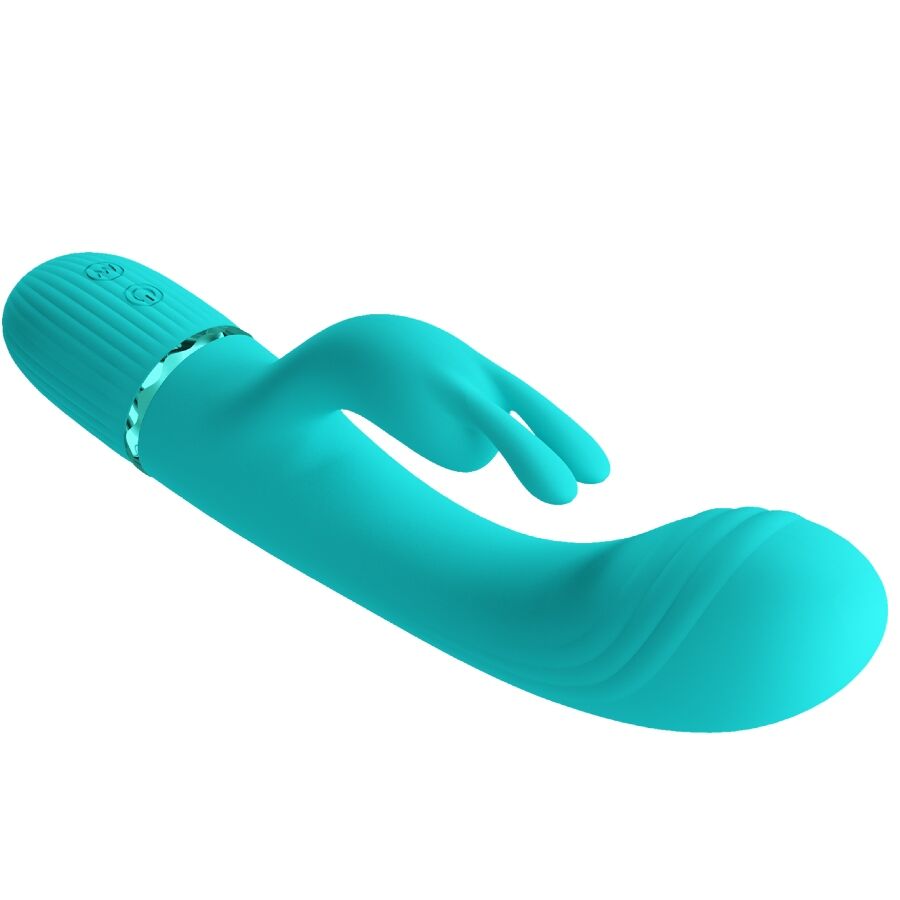 PRETTY LOVE - SCOCCO TURQUOISE RABBIT VIBRATOR