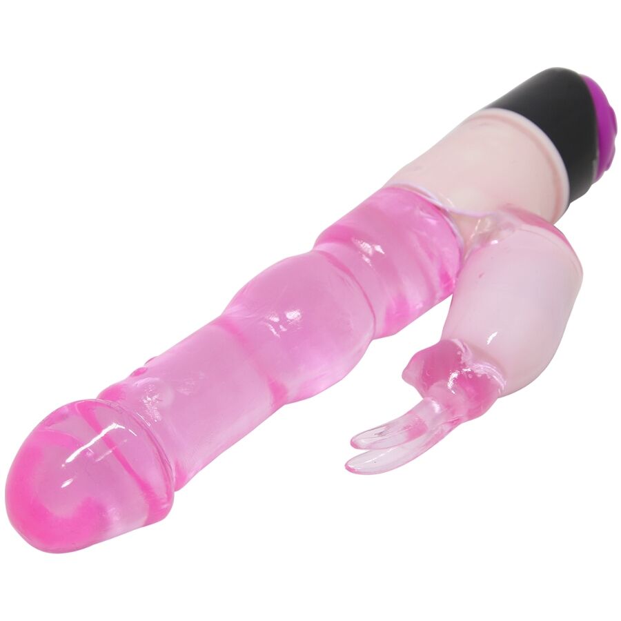 DANCE - WAVES OF PLEASURE FANTASY VIBRATOR WITH RABBIT 23 CM