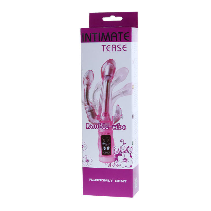 DANCE - FLEXIBLE VIBRATOR WITH ANAL STIMULATOR