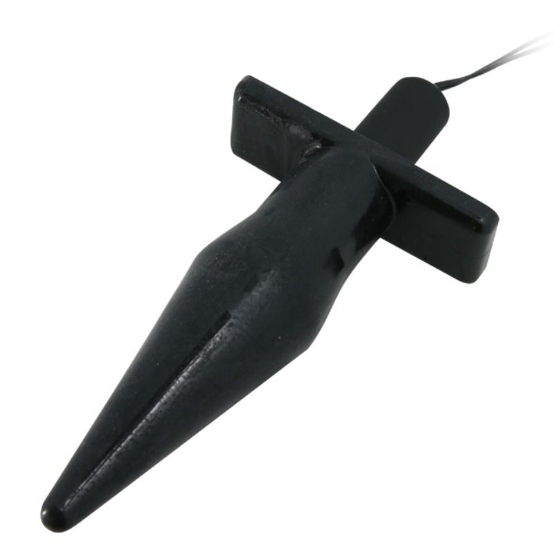 DANCE - BLACK VIBRATING ANAL BUTT PLUG