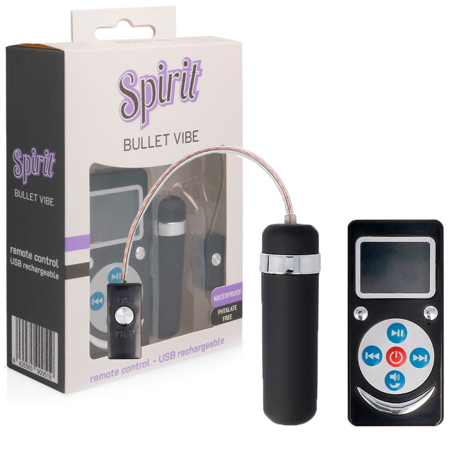 SPIRIT - BULLET VIBRANTE NOIRE PREMIUM