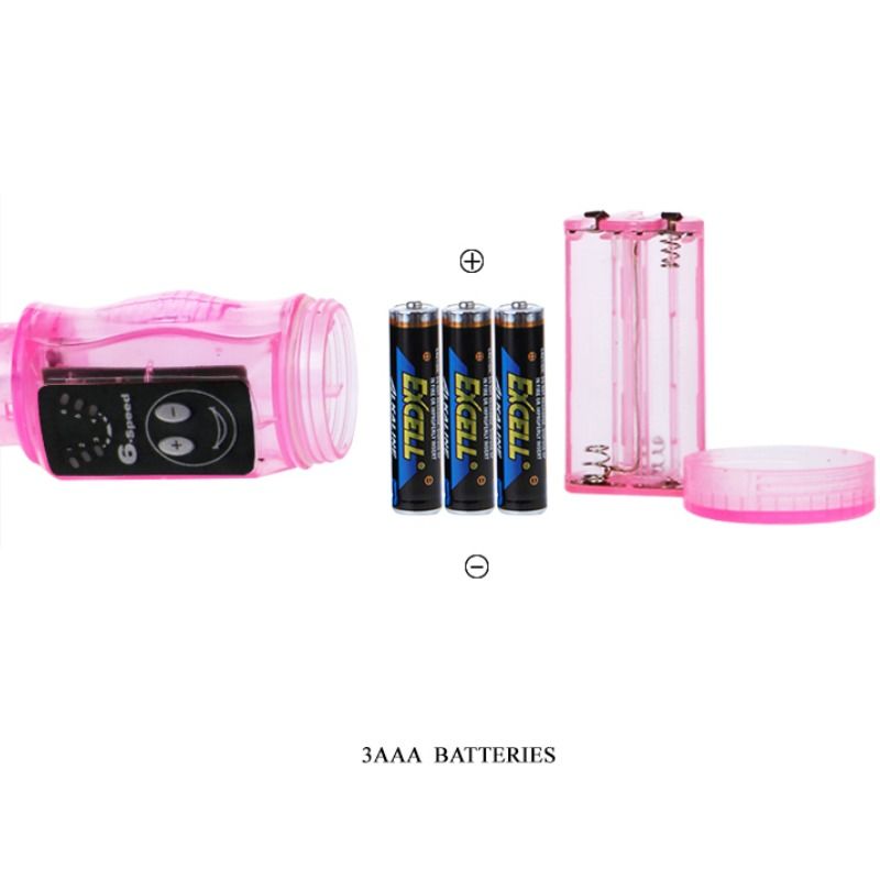 DANCE - DISTORTION TRIPLE STIMULATOR PINK