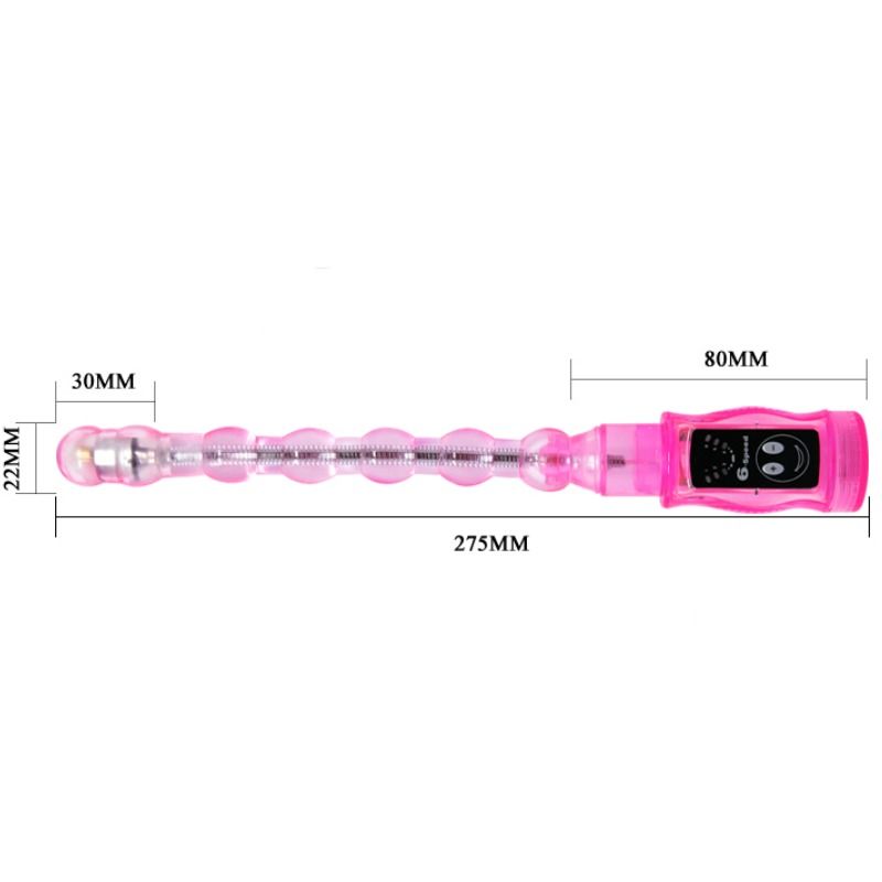 DANCE - DISTORTION TRIPLE STIMULATOR PINK