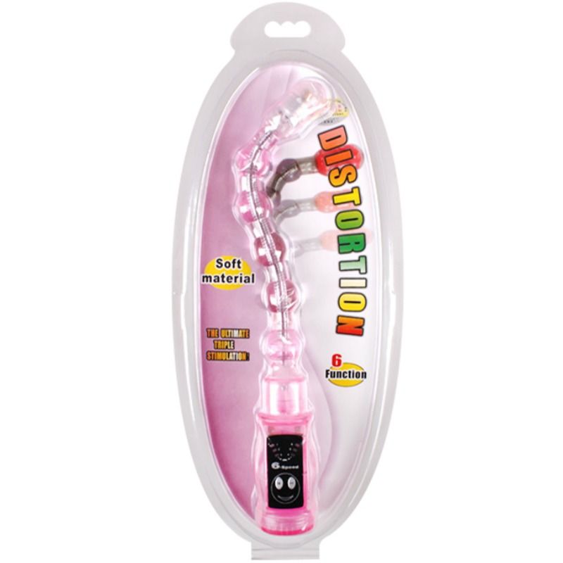 DANCE - DISTORTION TRIPLE STIMULATOR PINK