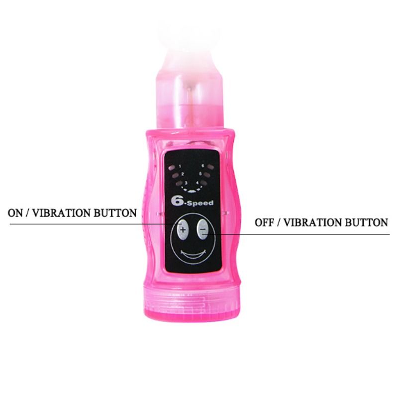 DANCE - DISTORTION TRIPLE STIMULATOR PINK