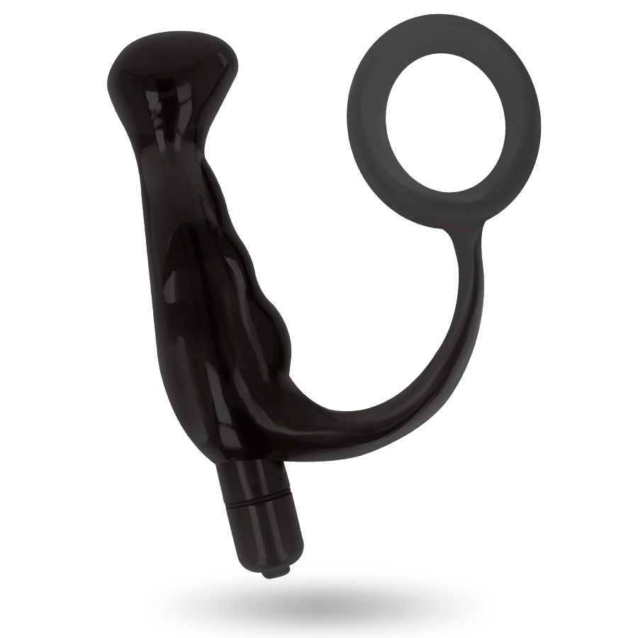 ADDICTED TOYS - VIBRATEUR PROSTATIQUE NOIR 10 CM