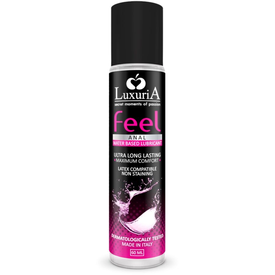 INTIMATELINE - LUBRIFIANT ANAL LUXURIA FEEL À BASE D'EAU 60 ML
