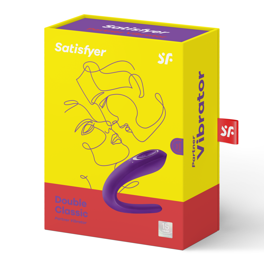 SATISFYER - PARTNER VIBRATING TOY FOR TWO