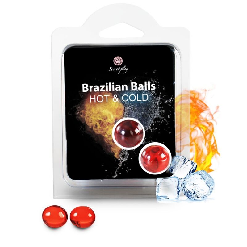 SECRETPLAY - BRAZILIAN BALLS HOT & COLD EFFECT 2 UNITS