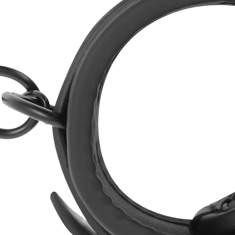 FETISH SUBMISSIVE - HANDS AND ANKLE CUFFS SET WITH NOPRENE LINING