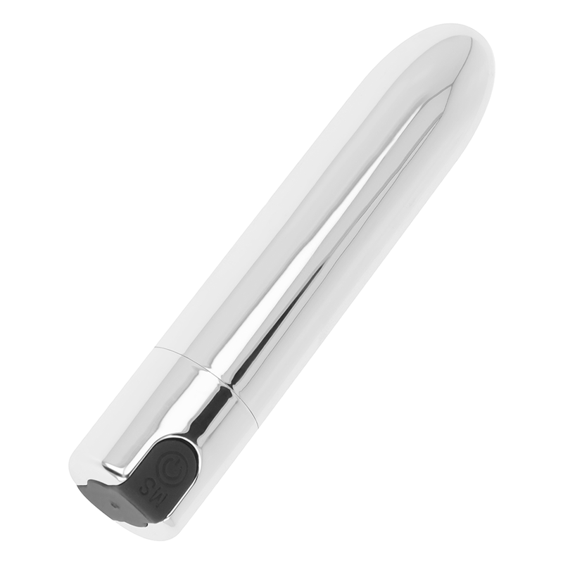 OHMAMA - BULLET VIBRANT ARGENT 9,5 CM