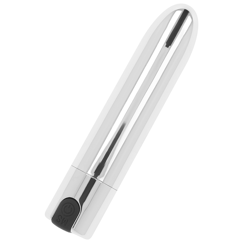 OHMAMA - BULLET VIBRANT ARGENT 9,5 CM