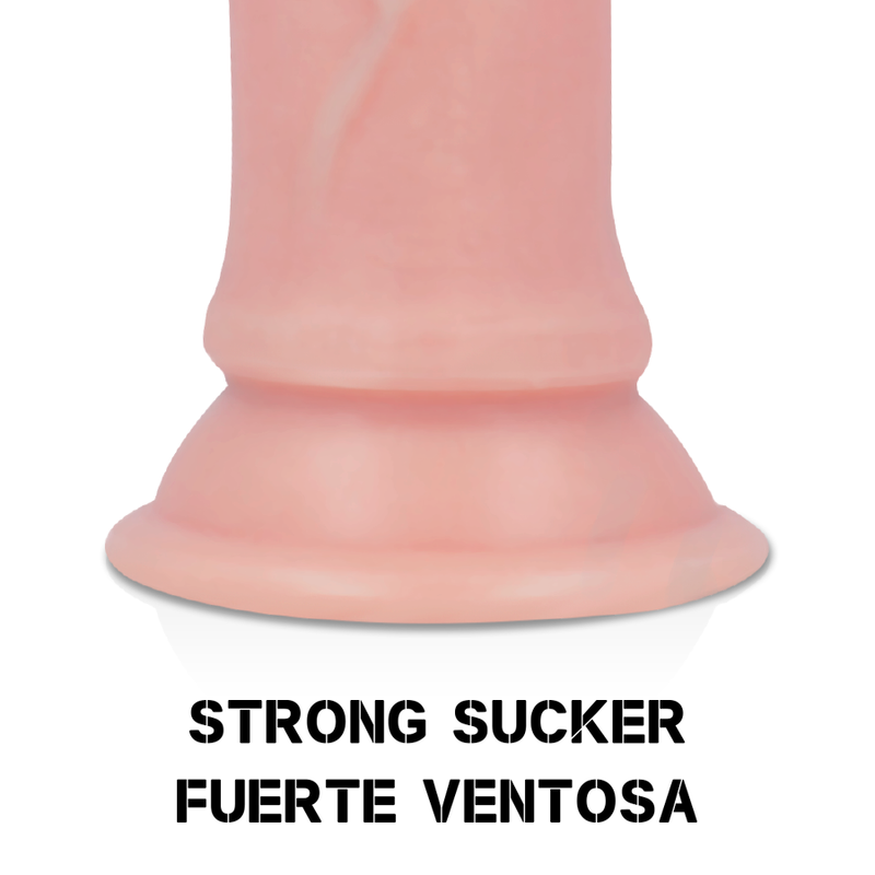 ROCKARMY - HARNESS + DUAL DENSITY SHERMAN REALISTIC DILDO 24 CM -O- 4.62 CM