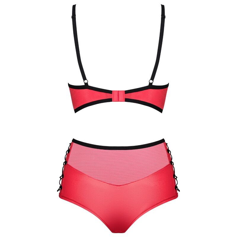 OBSESSIVE - LEATHERIA TWO-PIECE SET L/XL