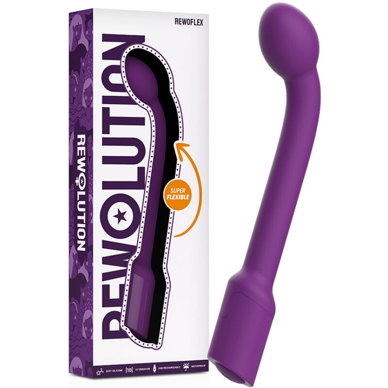 REWOLUTION - REWOFLEX STIMULATEUR VIBRATEUR FLEXIBLE POUR POINT G