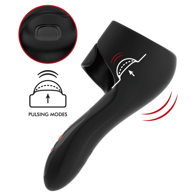 JAMYJOB - MASTURBATEUR PULSAR AVEC MODES DE VIBRATION ET DE PULSATION