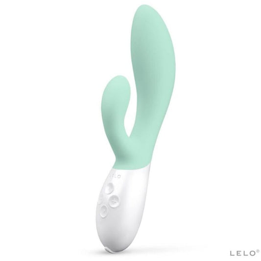 LELO - INA 3 GREEN VIBRATOR RABBIT LUXURY WATER GREEN