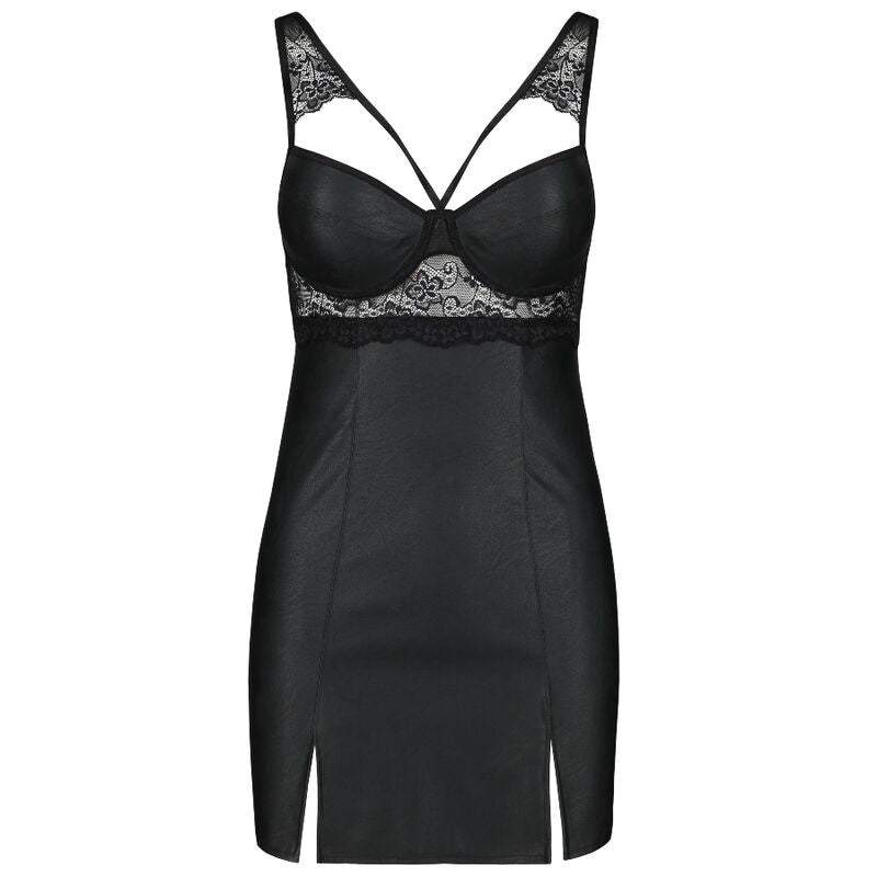 PASSION - LOONA CHEMISE ÉCO-CUIR S/M