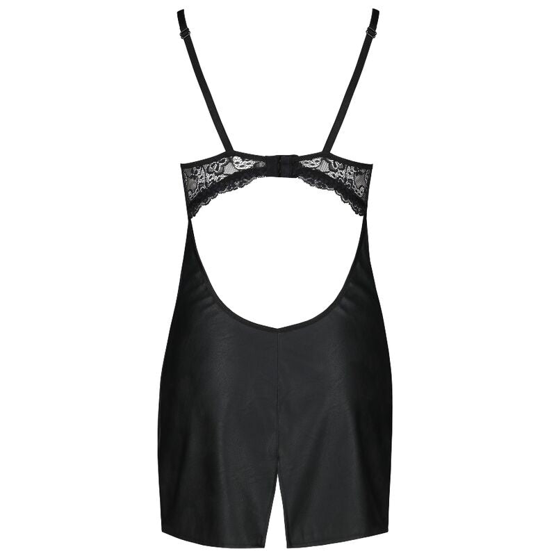 PASSION - LOONA CHEMISE ÉCO-CUIR S/M