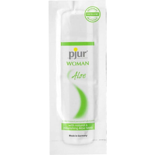 PJUR - LUBRIFIANT À BASE D'EAU D'ALOE POUR FEMMES 2 ML