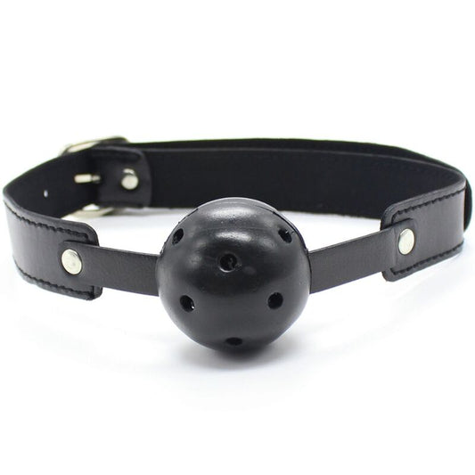 OHMAMA FETISH - BLACK BREATHABLE BALL GAG