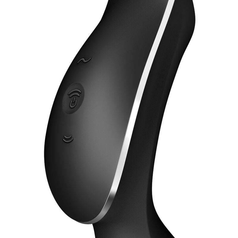 SATISFYER - CURVY TRINITY 2 BLACK STIMULATOR AND VIBRATOR