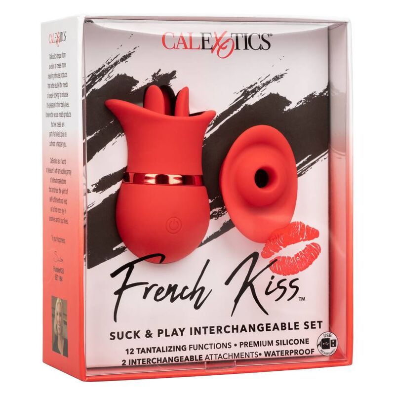 CALEXOTICS - ENSEMBLE DE BAISERS FRANÇAIS SUÇONS ET JOUONS