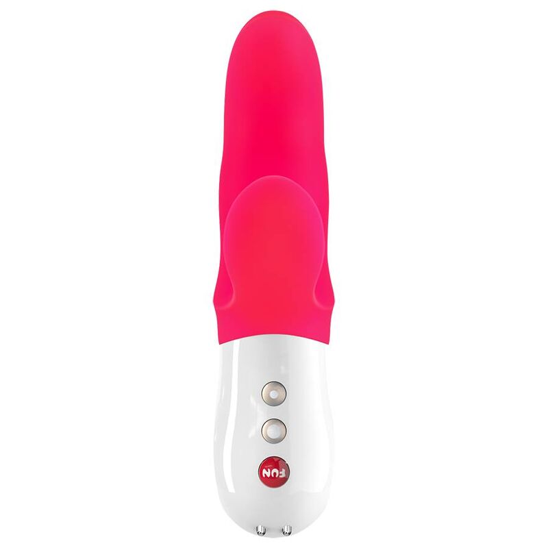 FUN FACTORY - MISS BI DOUBLE VIBRATEUR ROSE / BLANC