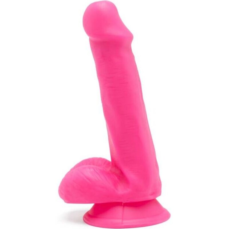 GET REAL - DILDO HAPPY DICKS 12 CM AVEC TESTICULES ROSES