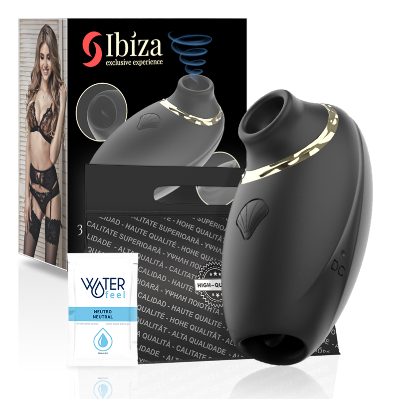 IBIZA - 3 IN 1 SUCKING, LICKING &amp; PULSING MASSAGER