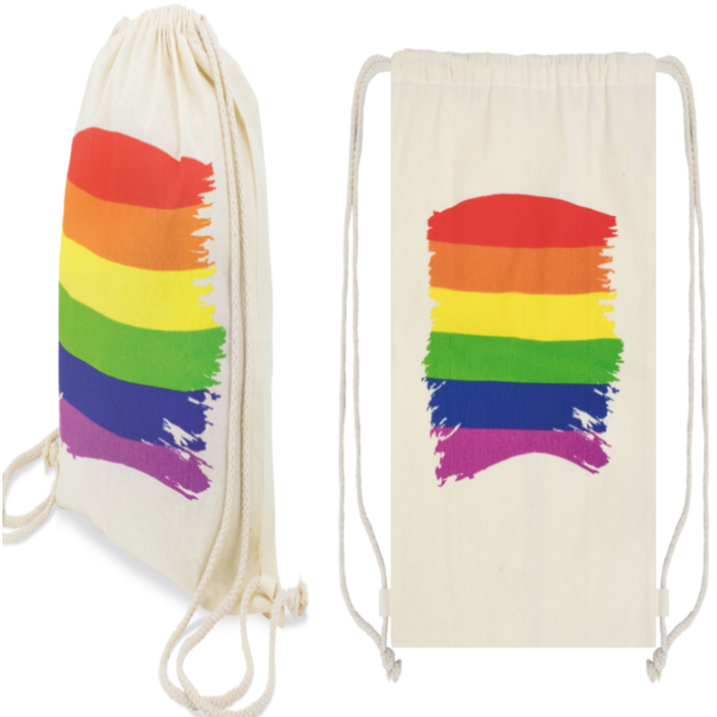 PRIDE - SAC À DOS DRAPEAU EN COTON