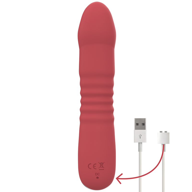 INTENSE - JUIN UP &amp; DOWN 10 VIBRATIONS ROUGE