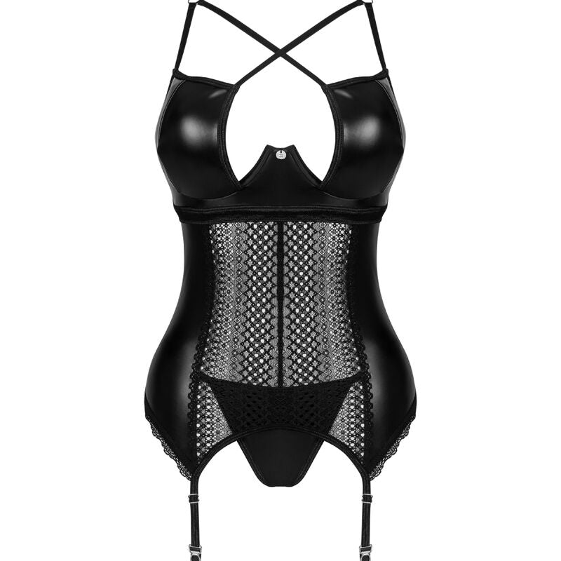 OBSESSIVE - NORIDES CORSET &amp; TANGA XS/S