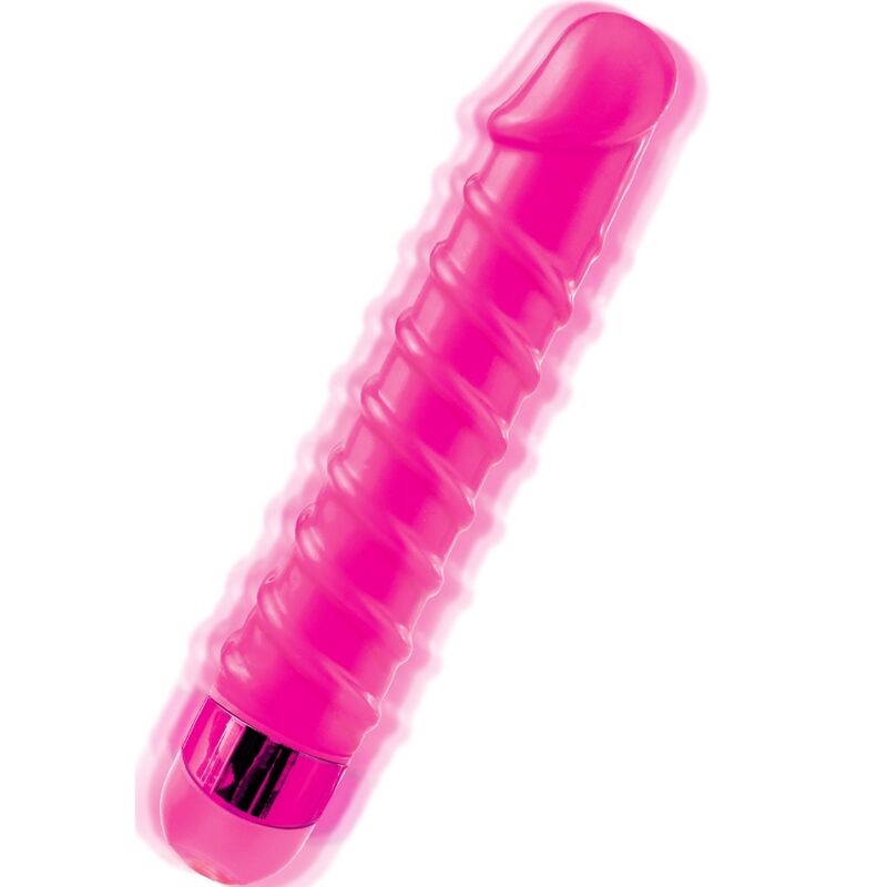 CLASSIX - CANDY TWIRL MASSEUR VIBRANT 16,5 CM ROSE