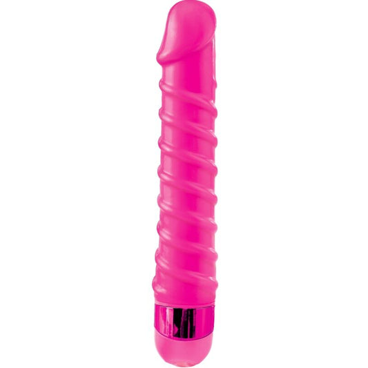 CLASSIX - CANDY TWIRL MASSEUR VIBRANT 16,5 CM ROSE