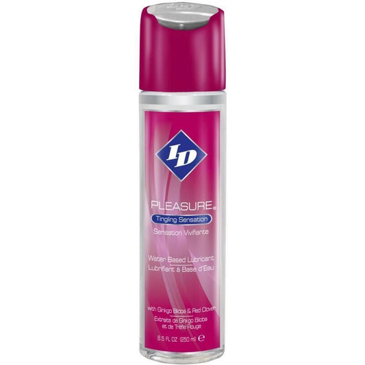 ID PLEASURE - LUBRIFIANT À BASE D'EAU SENSATION DE TINGING 250 ML