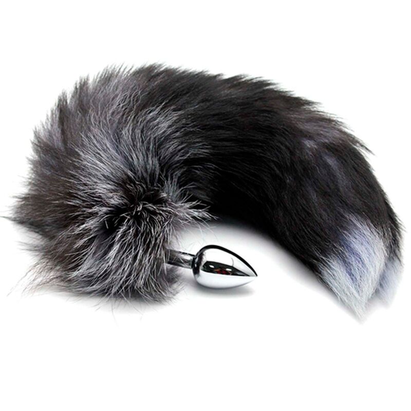 ALIVE - PLUG PLAISIR ANAL QUEUE DE RENARD EN METAL TAILLE L