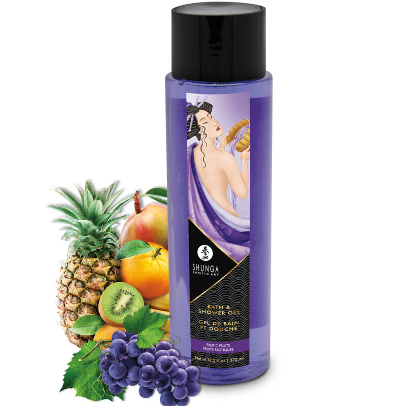SHUNGA - GEL BAIN &amp; DOUCHE FRUITS EXOTIQUES 370 ML
