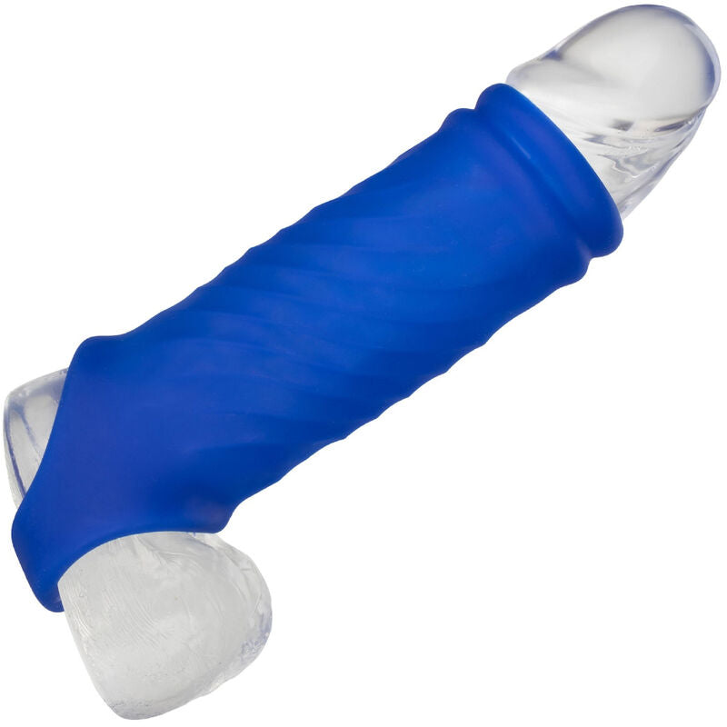 CALEXOTICS - ADMIRAL WAVE BLUE LIQUID SILICONE PENIS SLEEVE