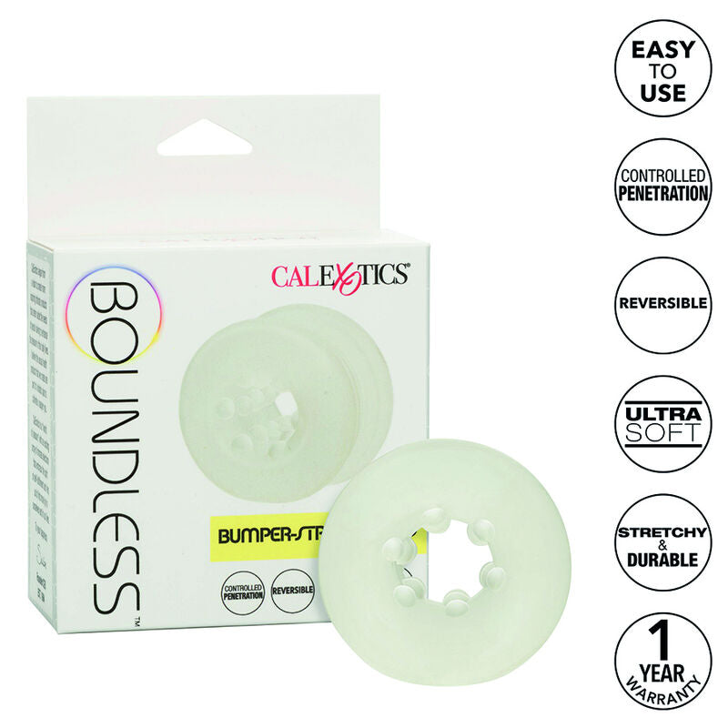 CALEXOTICS - BAGUE D'ARRÊT ET STIMULATEUR SANS LIMITES
