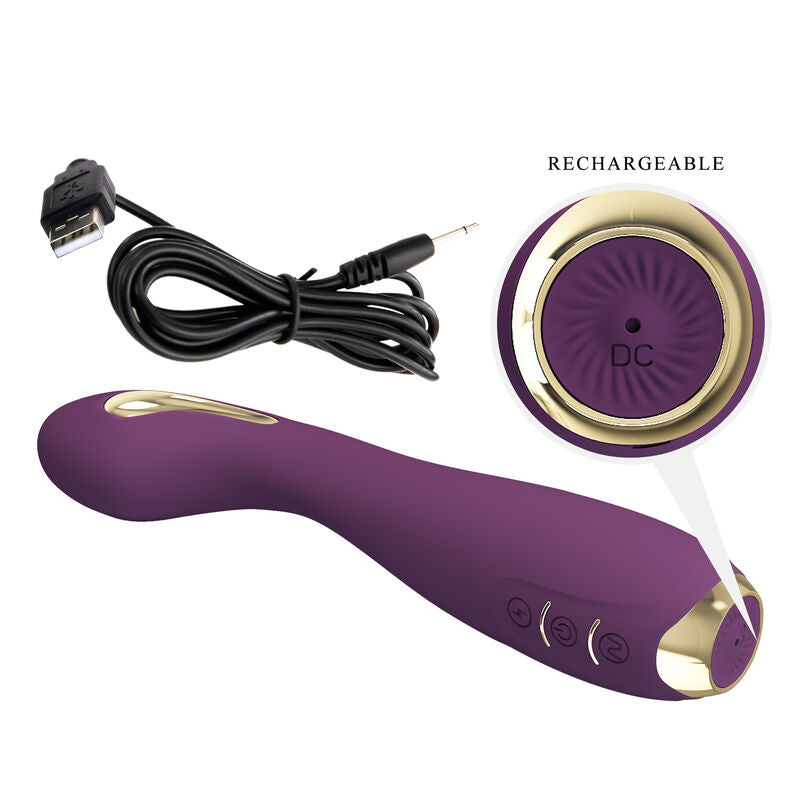 PRETTY LOVE - HECTOR APP-CONTROLLED ELECTROSHOCK VIBRATOR LILAC