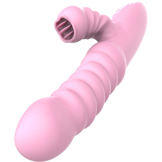 ARMONY - MULTIFUNCTIONAL VIBRATOR WITH STIMULATING TONGUE AND PINK HEAT EFFECT