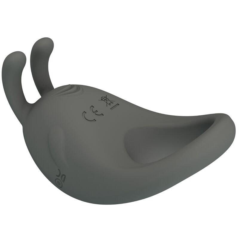 Sex Divinity - STRATUS GREY RABBIT VIBRATING RING