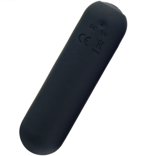 ARMONY - SPLASH HAHA SILICONE VIBRATING BULLET 10 VIBRATIONS 75 X 19 CM BLACK