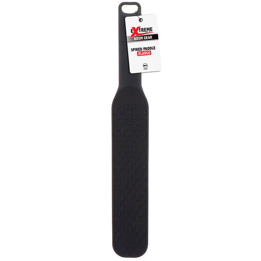HIDDEN DESIRE - EXTREME EXTRA LARGE BLACK SPIKED PADDLE