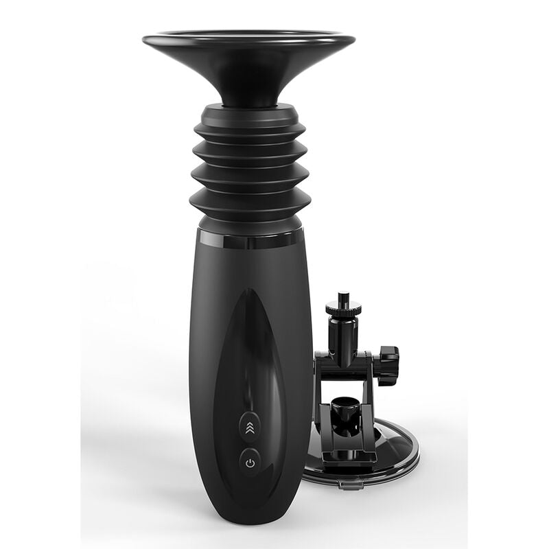 FETISH FANTASY SERIES - BODY DOCK THRUSTER HOLDS DILDOS WITH 7 THRUST MODES BLACK